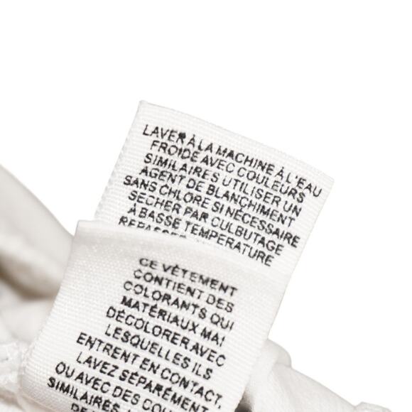 We The Free Distressed White Denim Cutoff Shorts Size 25 Button Fly - Picture 5 of 5